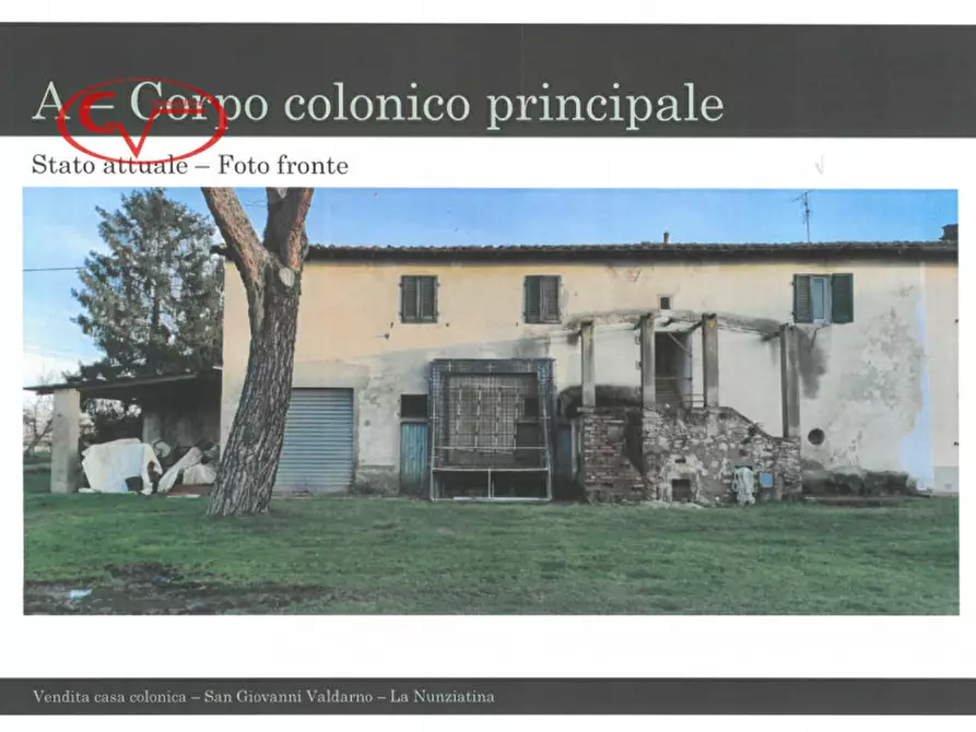 Immagine 2 di Rustico / casale in vendita  in via gruccia a San Giovanni Valdarno