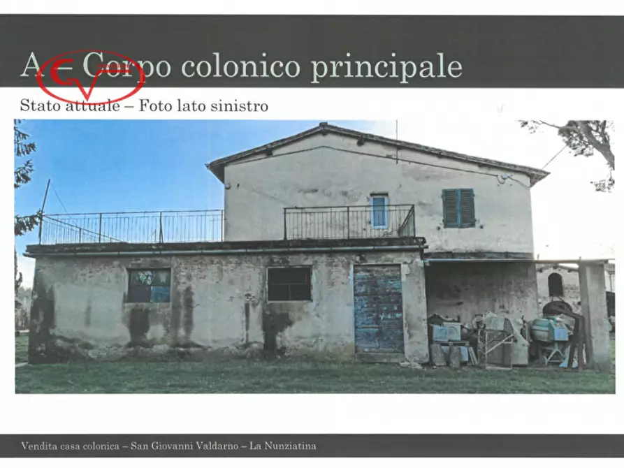 Immagine 3 di Rustico / casale in vendita  in via gruccia a San Giovanni Valdarno