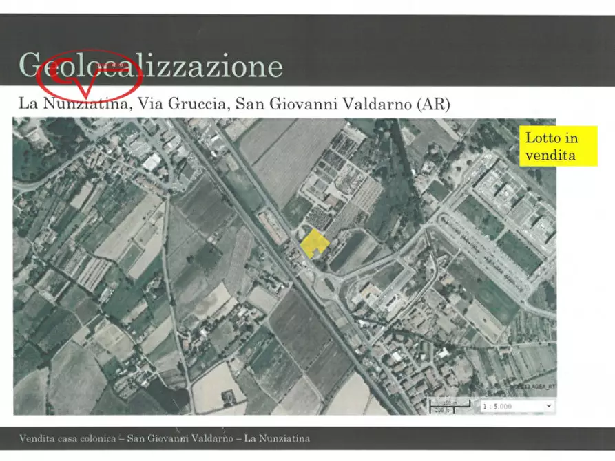 Immagine 11 di Rustico / casale in vendita  in via gruccia a San Giovanni Valdarno