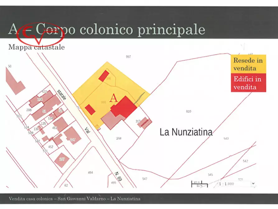 Immagine 14 di Rustico / casale in vendita  in via gruccia a San Giovanni Valdarno
