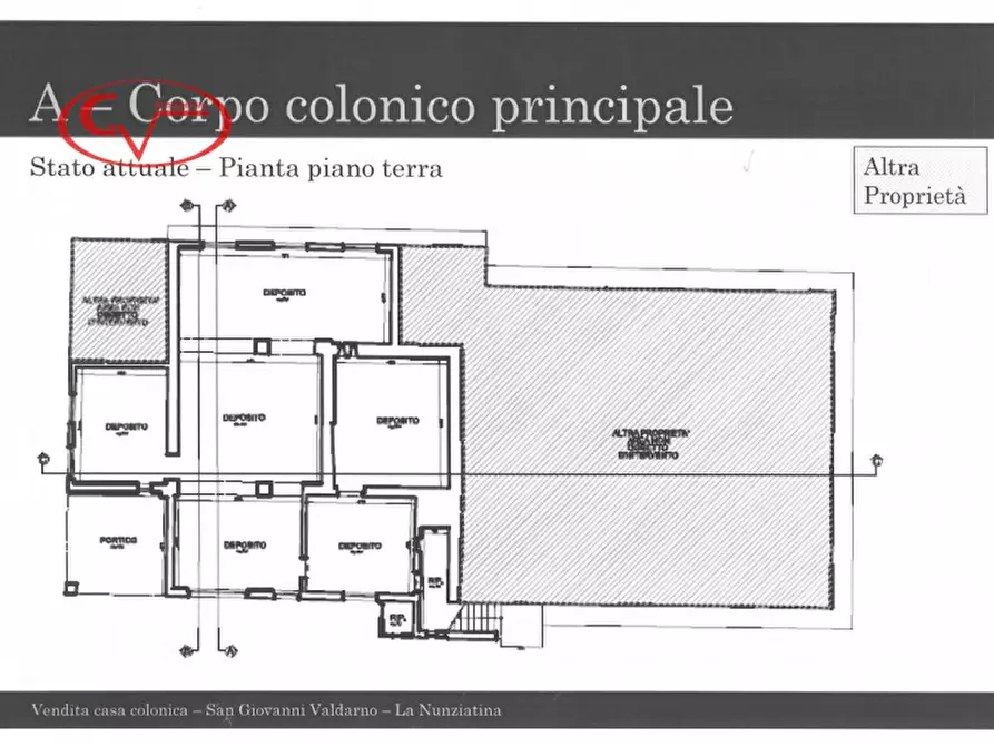 Immagine 15 di Rustico / casale in vendita  in via gruccia a San Giovanni Valdarno