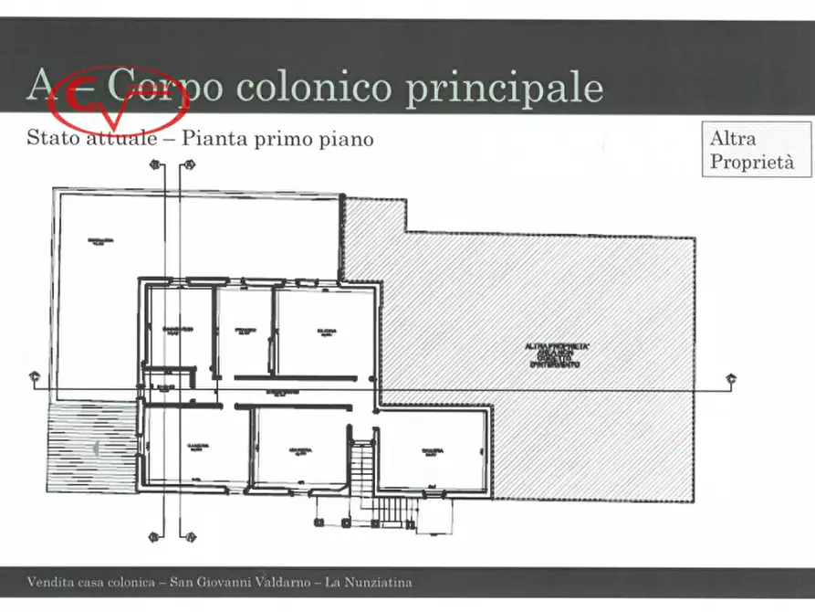 Immagine 16 di Rustico / casale in vendita  in via gruccia a San Giovanni Valdarno