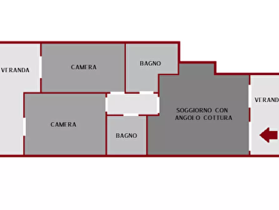 Immagine 42 di Appartamento in vendita  in Via Riccardo Rubrichi a Uggiano La Chiesa