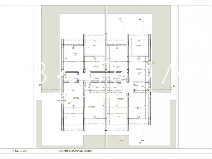 Immagine 12 di Casa bifamiliare in vendita  a San Giovanni La Punta