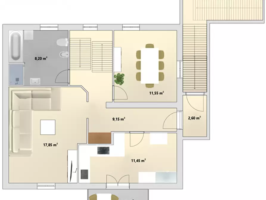 Immagine 17 di Appartamento in vendita  in Trutsch - Trucci a Caldaro Sulla Strada Del Vino .Kaltern An De.