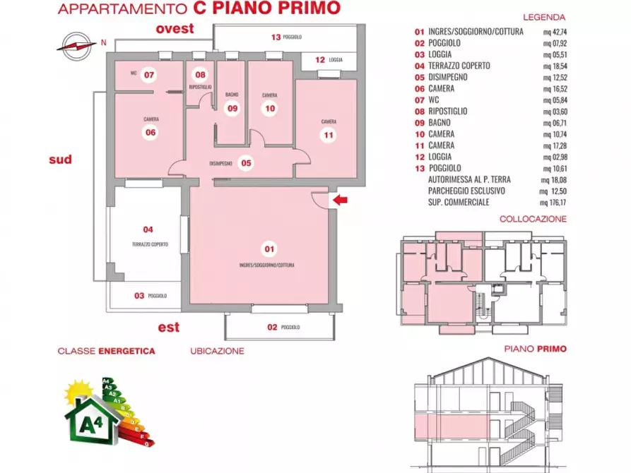 Immagine 13 di Appartamento in vendita  in Via P. Bottazzo a Mestrino