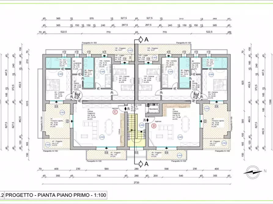 Immagine 14 di Appartamento in vendita  in Via P. Bottazzo a Mestrino