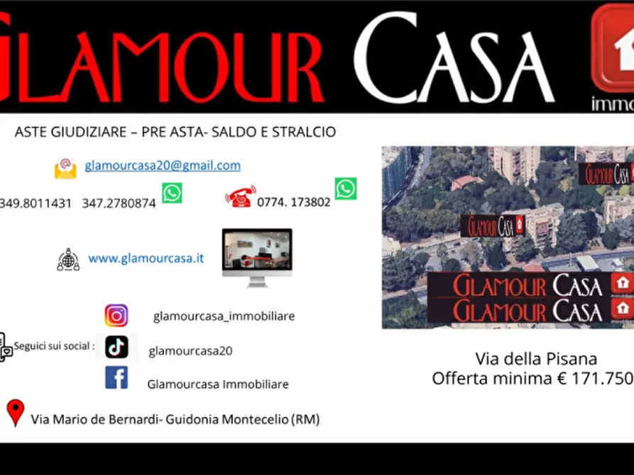 Immagine 1 di Appartamento in vendita  in Via della Pisana a Roma