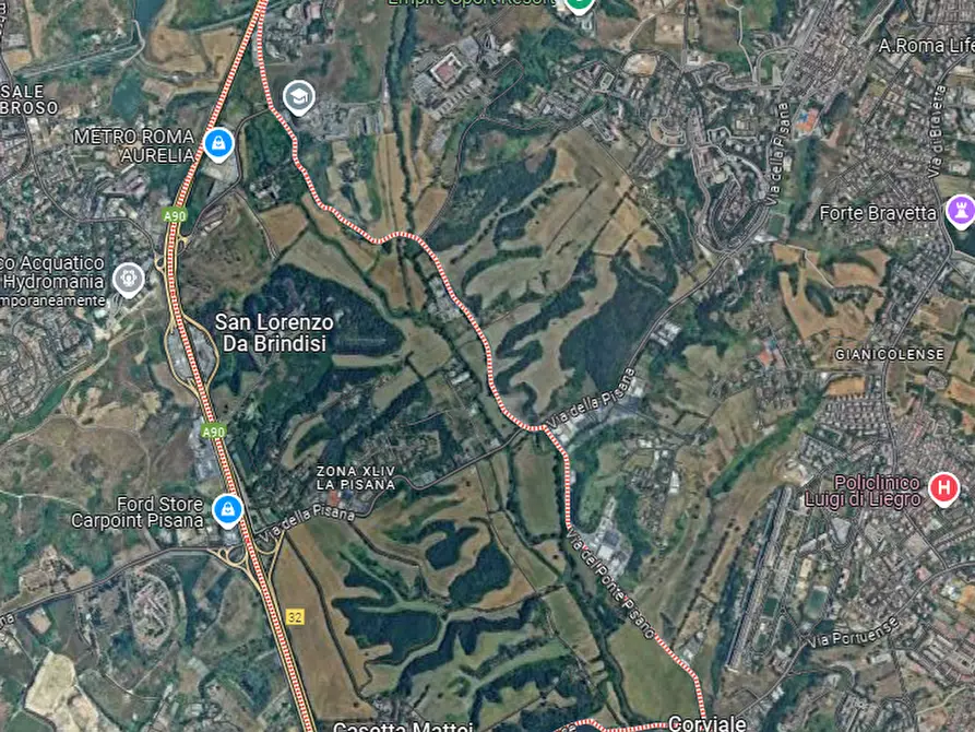 Immagine 12 di Appartamento in vendita  in Via della Pisana a Roma