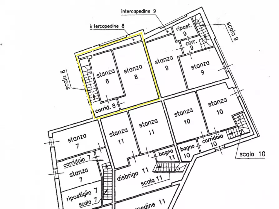 Immagine 23 di Appartamento in vendita  in Vicolo del Molin, n.6 a Mezzana
