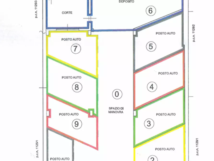 Immagine 10 di Posto auto in affitto  in Via Dei Piccardi 48 a Trieste