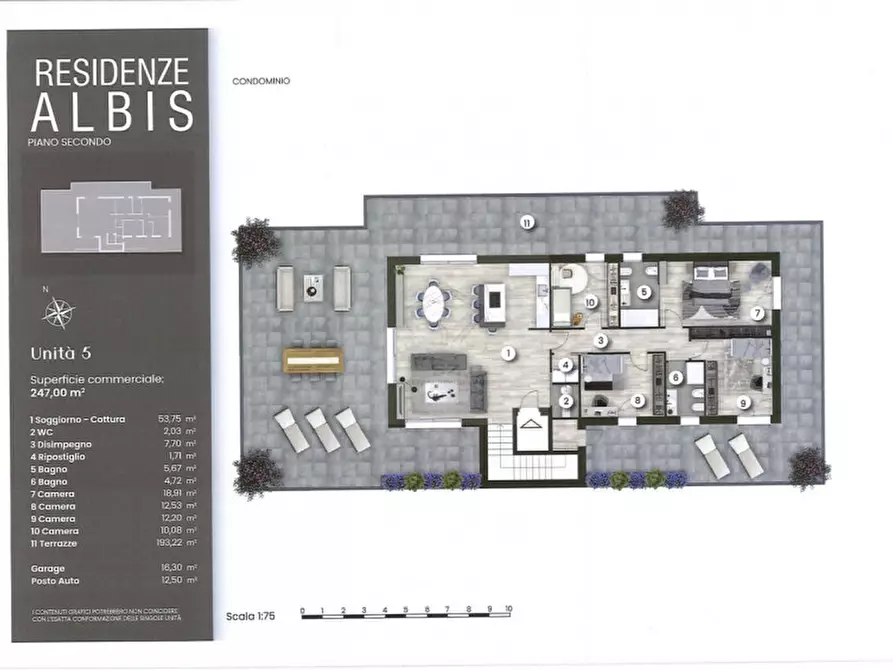 Immagine 10 di Attico in vendita  in Via Sebastiano Venier a Padova