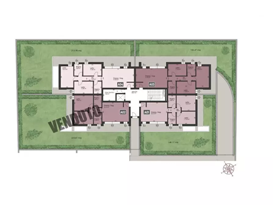 Immagine 16 di Appartamento in vendita  in via Raffaello a Carpi