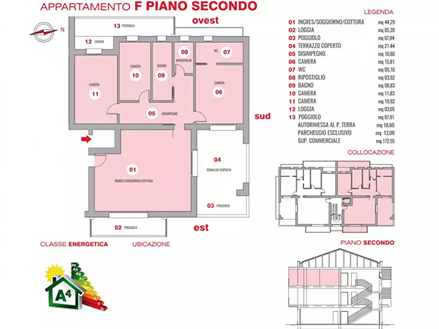 Immagine 9 di Attico in vendita  in Via P. Bottazzo a Mestrino