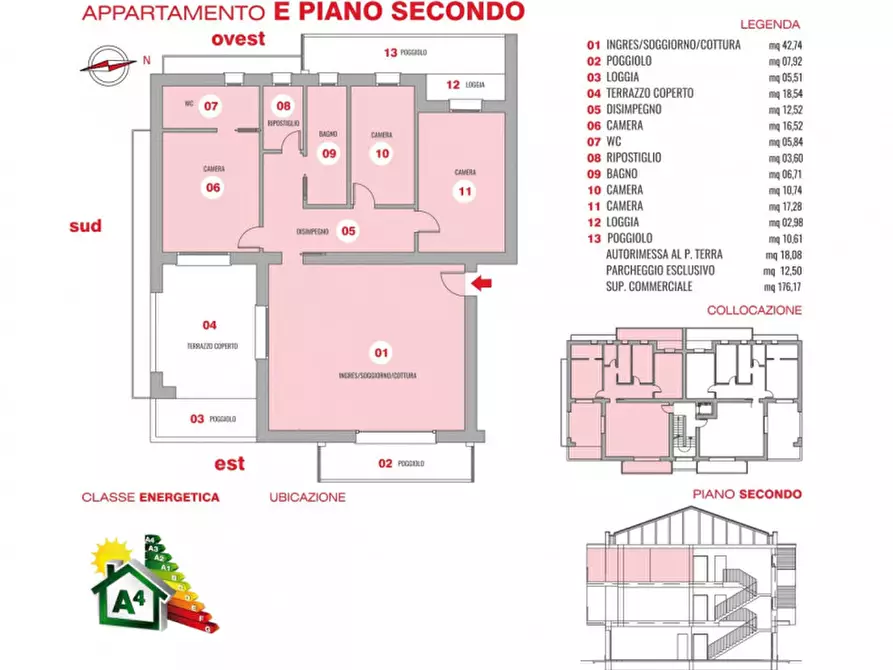 Immagine 12 di Attico in vendita  in Via P. Bottazzo a Mestrino