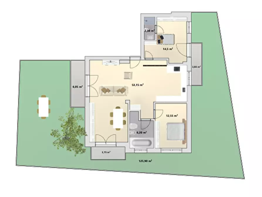 Immagine 25 di Appartamento in vendita  in Via l.v. comini a Lagundo .Algund.