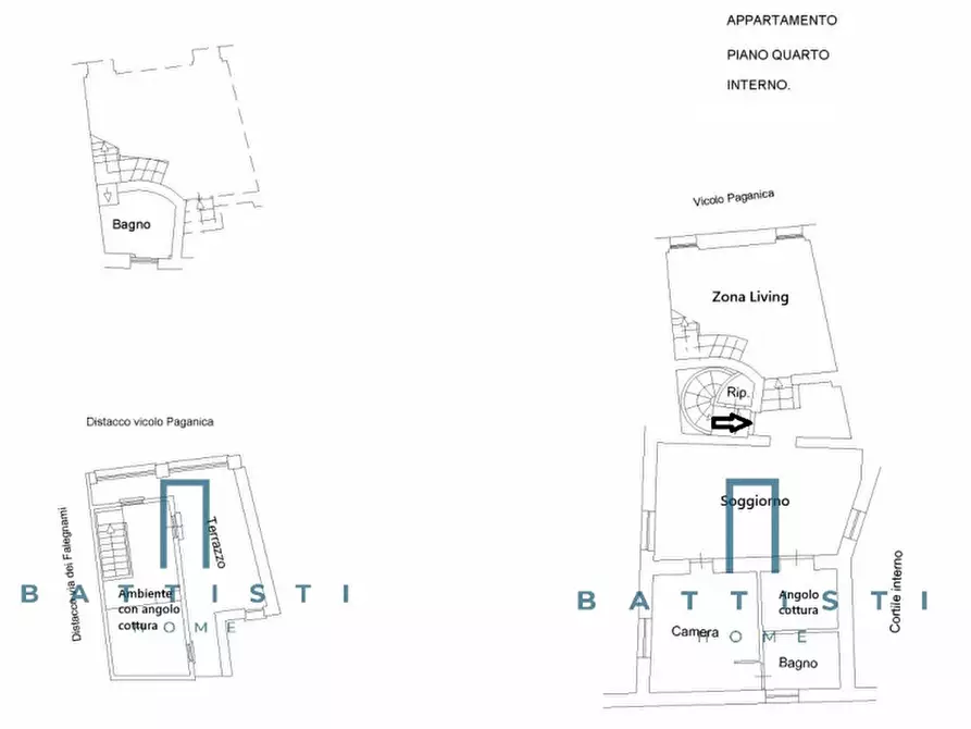 Immagine 30 di Attico in affitto  in Vicolo Paganica a Roma