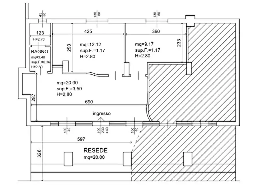 Immagine 11 di Ufficio in affitto  in VIA ARNOLFO a Firenze