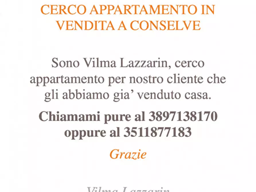 Immagine 1 di Appartamento in vendita  a Conselve