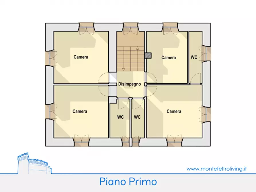 Immagine 30 di Casa indipendente in vendita  in via Borgo a Monte Cerignone