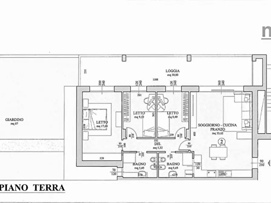 Immagine 11 di Appartamento in vendita  a Cesena