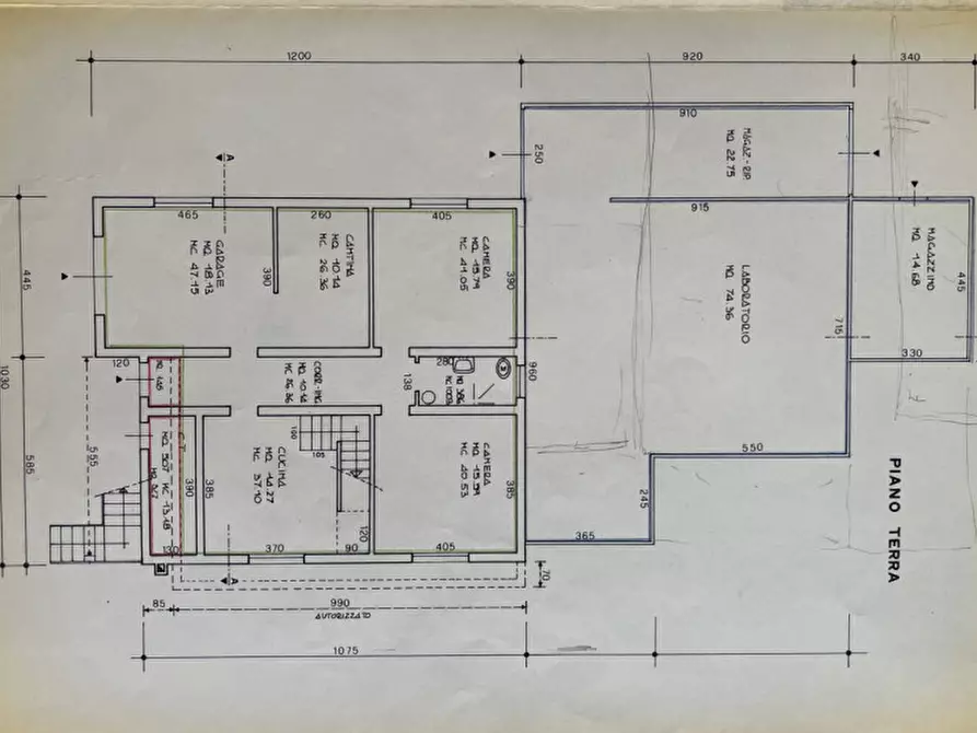Immagine 26 di Casa indipendente in vendita  in Via Guglielmo Marconi a Pozzonovo