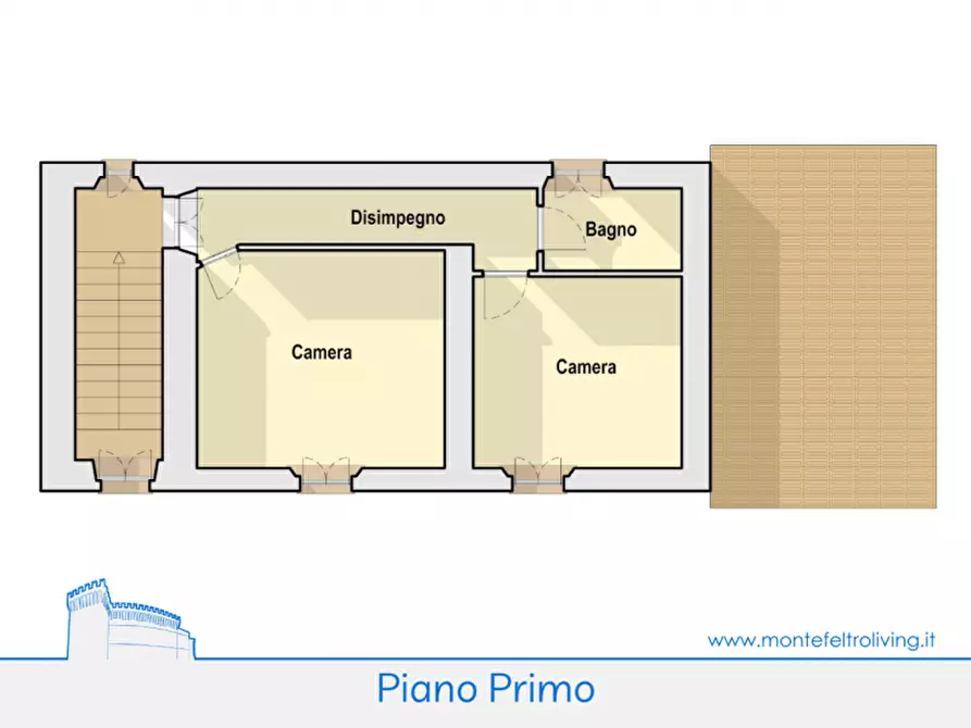 Immagine 19 di Casa indipendente in vendita  in Vocabolo Molino Guinza a Mercatello Sul Metauro