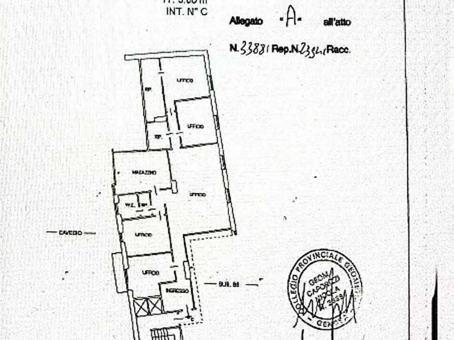 Immagine 24 di Ufficio in vendita  in Martin Piaggio 17 a Genova
