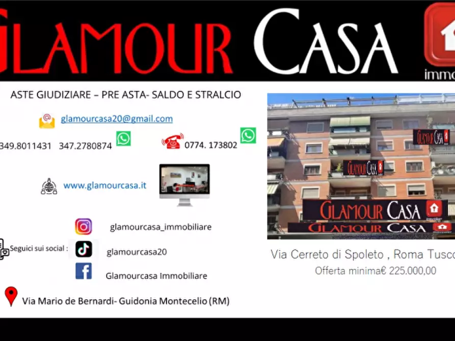 Immagine 1 di Appartamento in vendita  in Via Cerreto di Spoleto a Roma