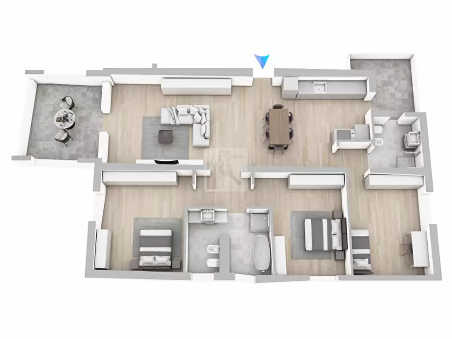 Immagine 28 di Appartamento in vendita  in Via delle Ginestre a Riva Del Garda