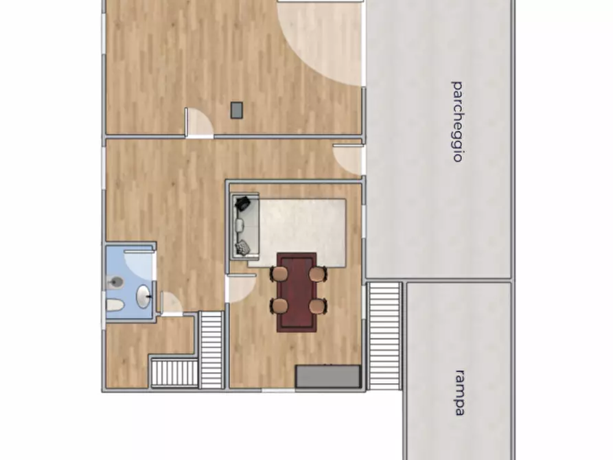 Immagine 29 di Villetta a schiera in vendita  in Via Piave a Quinto Di Treviso