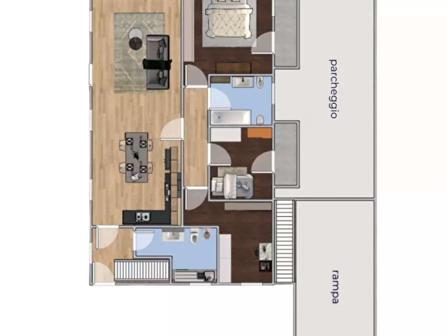 Immagine 30 di Villetta a schiera in vendita  in Via Piave a Quinto Di Treviso