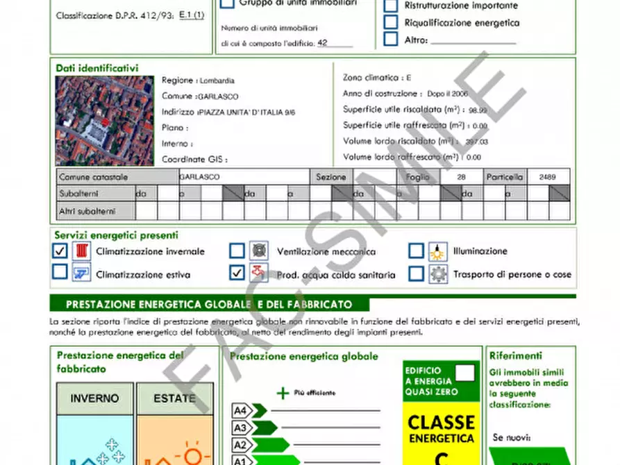 Immagine 42 di Appartamento in vendita  in piazza Unità d'Italia n° 9 a Garlasco