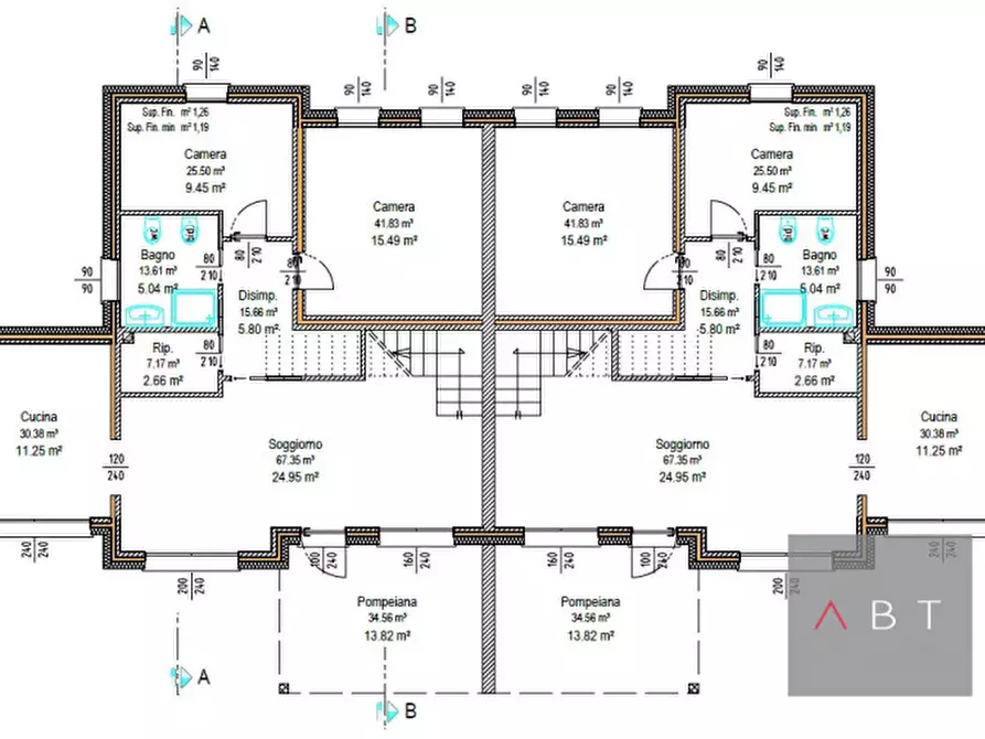 Immagine 3 di Casa bifamiliare in vendita  a Piazzola Sul Brenta