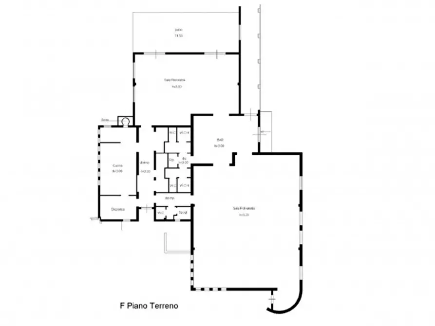 Immagine 11 di Attività commerciale in vendita  in Via di Casalpiano, N. 11 a Campiglia Marittima