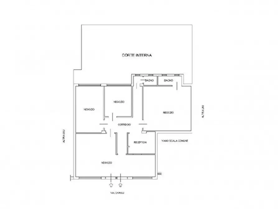 Immagine 14 di Negozio in vendita  in via Martino Luigi Cairoli, N. snc a San Pietro In Lama