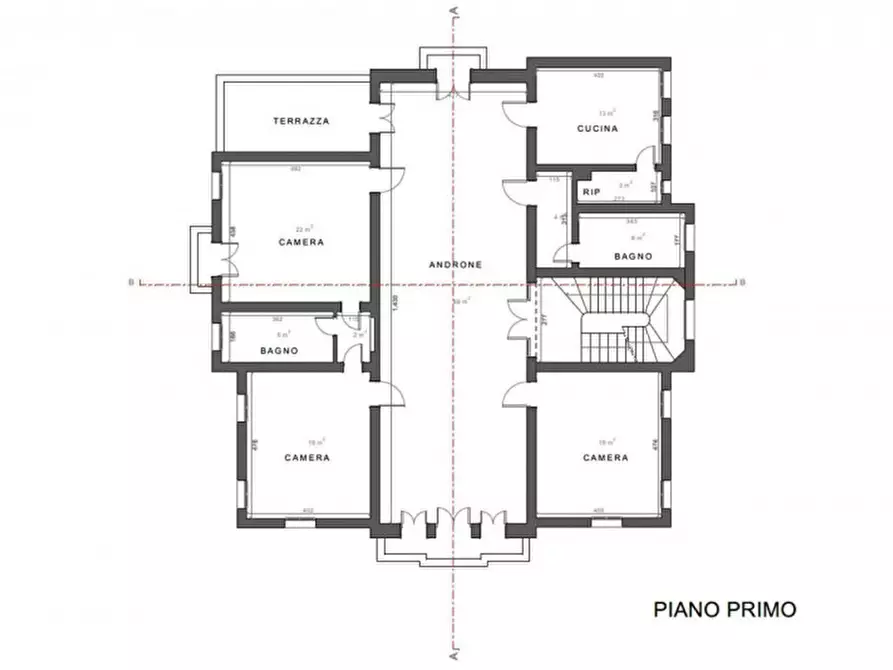 Immagine 30 di Villa in vendita  in Viale Cairoli, N. 103 a Treviso