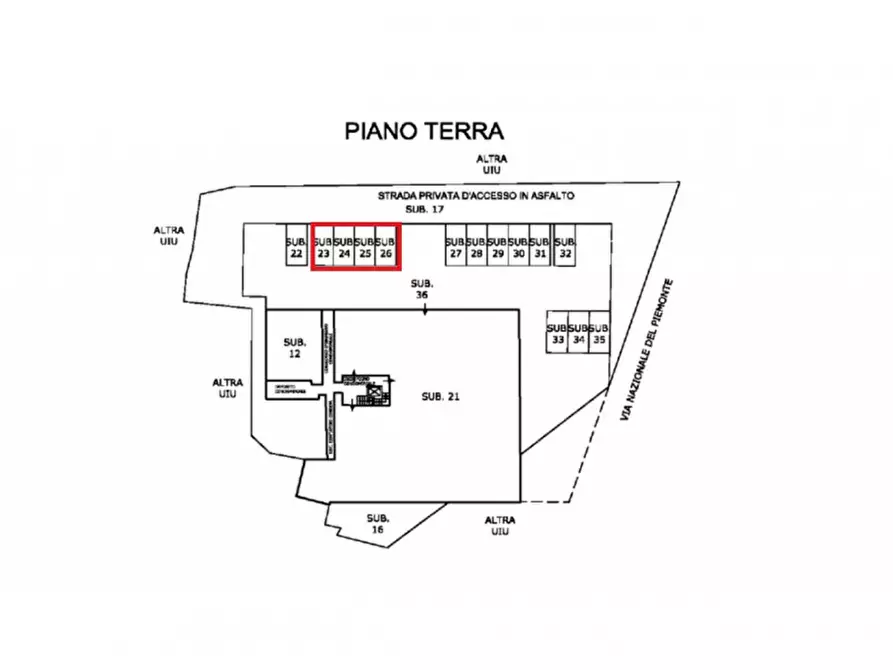 Immagine 22 di Ufficio in vendita  in Via Nazionale Piemonte, 4, 17100 Savona SV, Italia a Savona