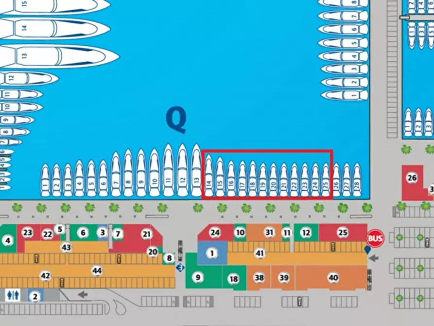 Immagine 1 di Posto auto in vendita  in Porto turistico Marina di Genova Aeroporto, N. Snc a Genova