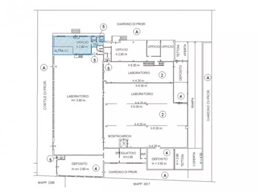 Immagine 15 di Capannone industriale in vendita  in via Monza, N. 8 a Rovellasca