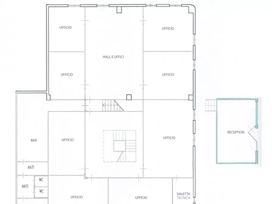 Immagine 11 di Ufficio in vendita  in via sestan a Trento