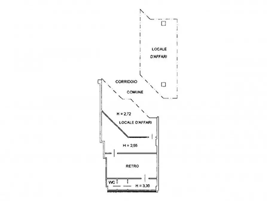 Immagine 12 di Negozio in vendita  in Via Italo Svevo, N. 14-16 a Trieste