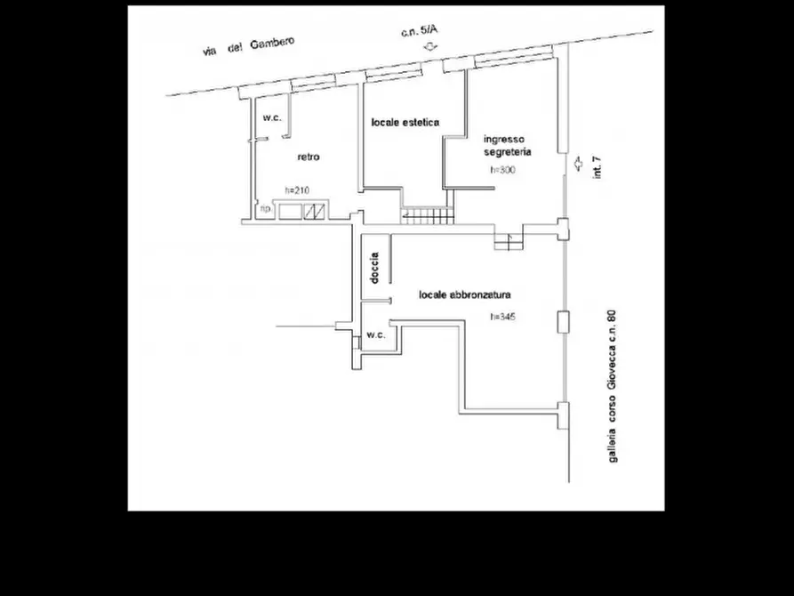 Immagine 11 di Negozio in vendita  in Corso Giovecca, N. 80 a Ferrara