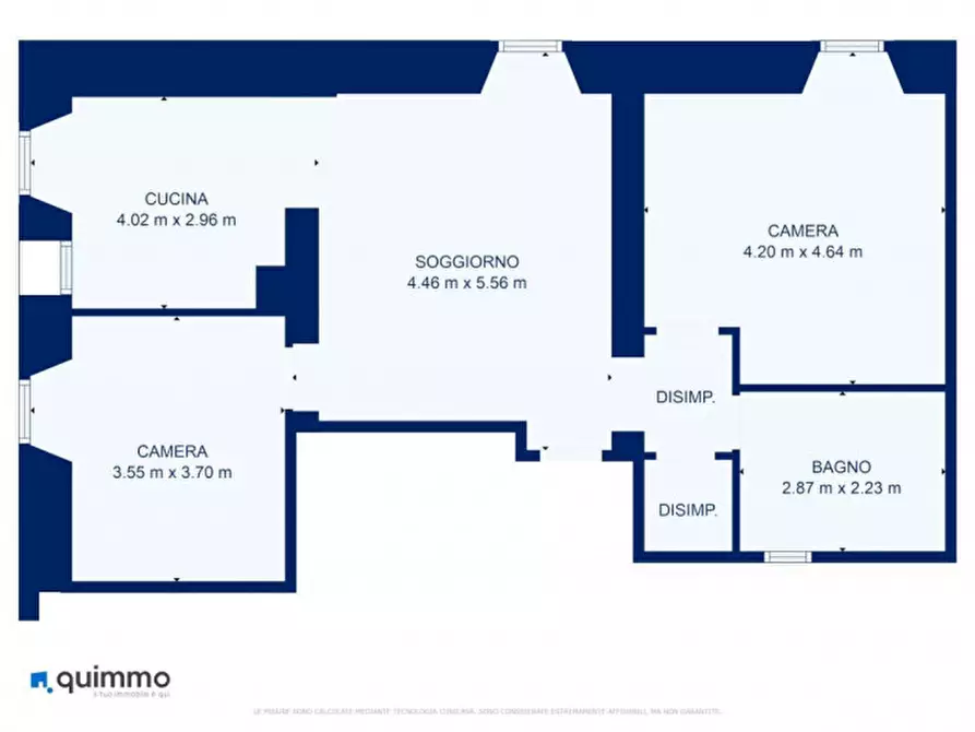 Immagine 14 di Appartamento in vendita  in Piazza Garibaldi, N. 4 a Borzonasca