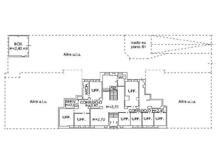 Immagine 28 di Ufficio in vendita  in Corso Giacomo Matteotti, N. 39 Bis a Torino