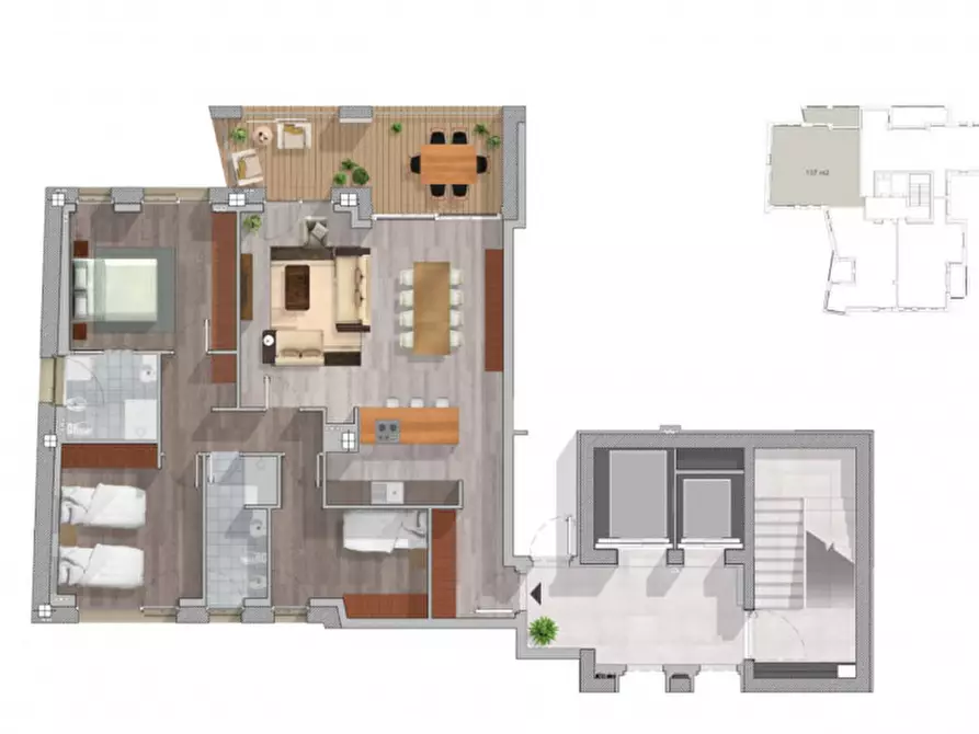 Immagine 22 di Appartamento in vendita  in Viale Pubblico Passeggio, 42, 29121 Piacenza PC, Italia a Piacenza