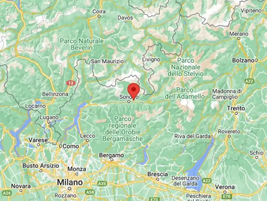 Immagine 24 di Appartamento in vendita  in Via Piazzo, N. 9 a Poggiridenti