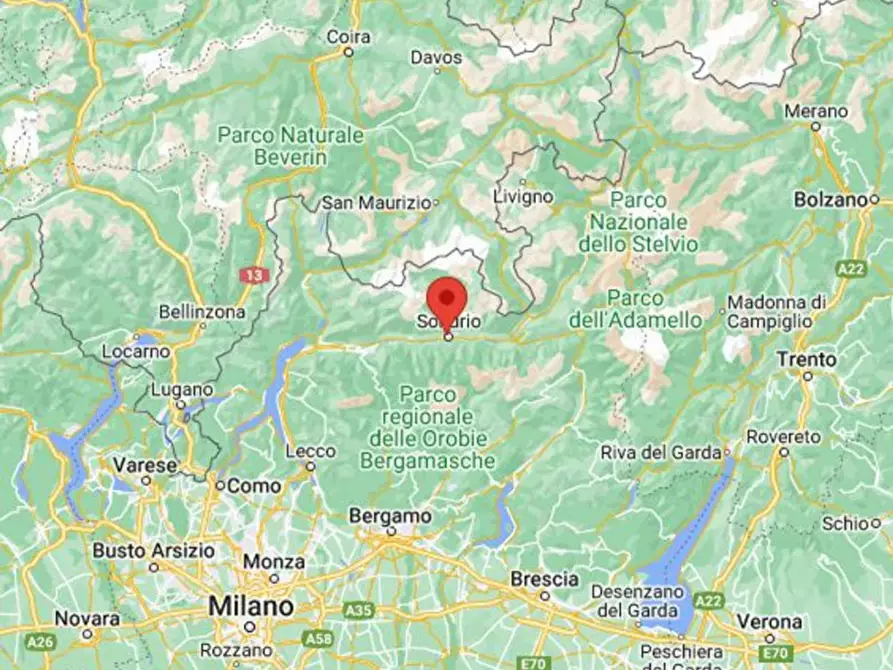 Immagine 21 di Appartamento in vendita  in Via Maurizio Quadrio, N. 13 a Sondrio
