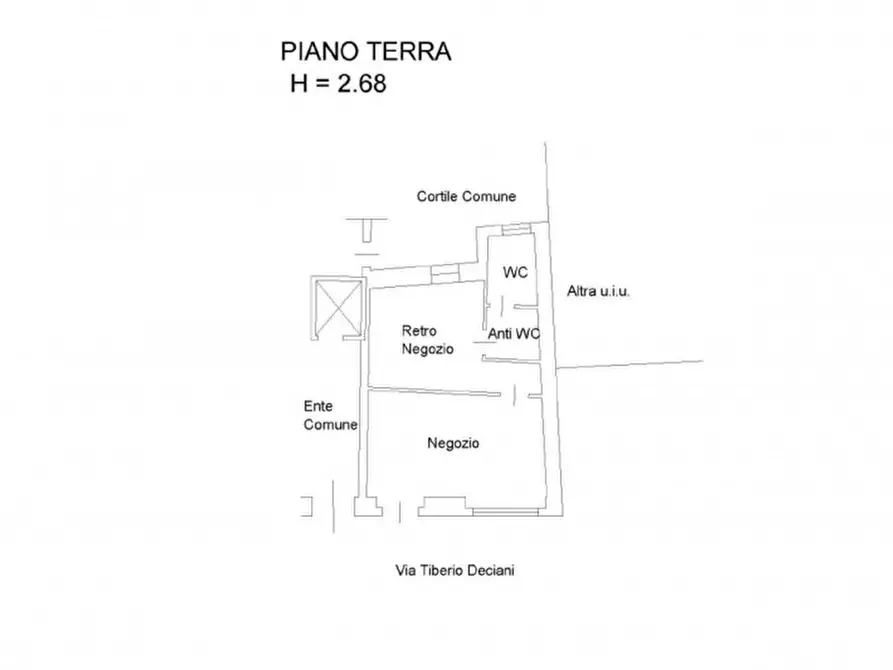 Immagine 12 di Negozio in vendita  in Via Tiberio Deciani, N. 111 a Udine