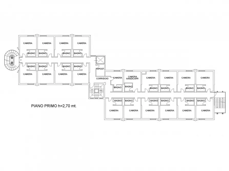 Immagine 3 di Hotel in vendita  in Via XXV Aprile, 7, 42043 Praticello RE, Italia a Gattatico